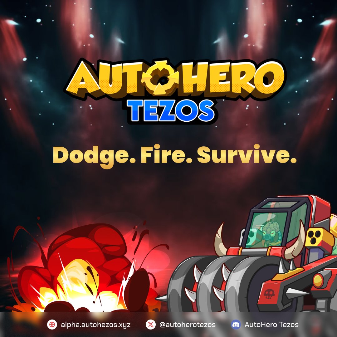 💥 AutoHero Tezos brings the heat!
Auto-firing mayhem, dodge-heavy combat, and nonstop intensity—this is not your average shooter. 🎮

⚡ Move fast. Think faster. Survive the chaos.
Are you built for the battlefield?

👉 Play now &amp; prove it: alpha.autohezos.xyz