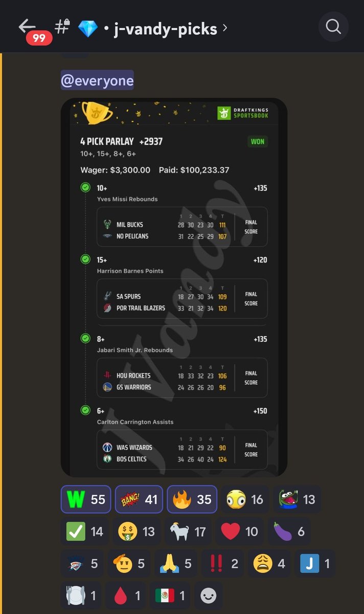 👀🐐🤑💰 He secured the bag and helped everyone else secure the bag tonight!!!!