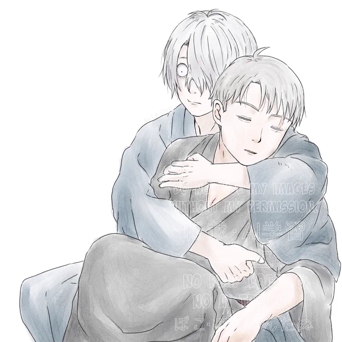 父水の練習。父の目にくまを足したらどうかと言ってもらい、なるほどーと思って。
