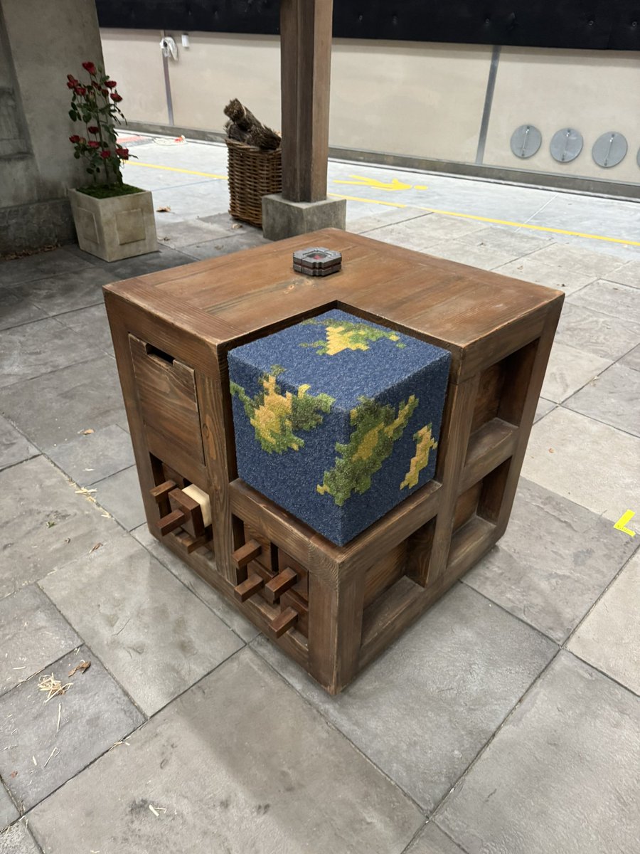 THIS! Is a cartography table. <a href="/AMinecraftMovie/">A Minecraft Movie</a>
