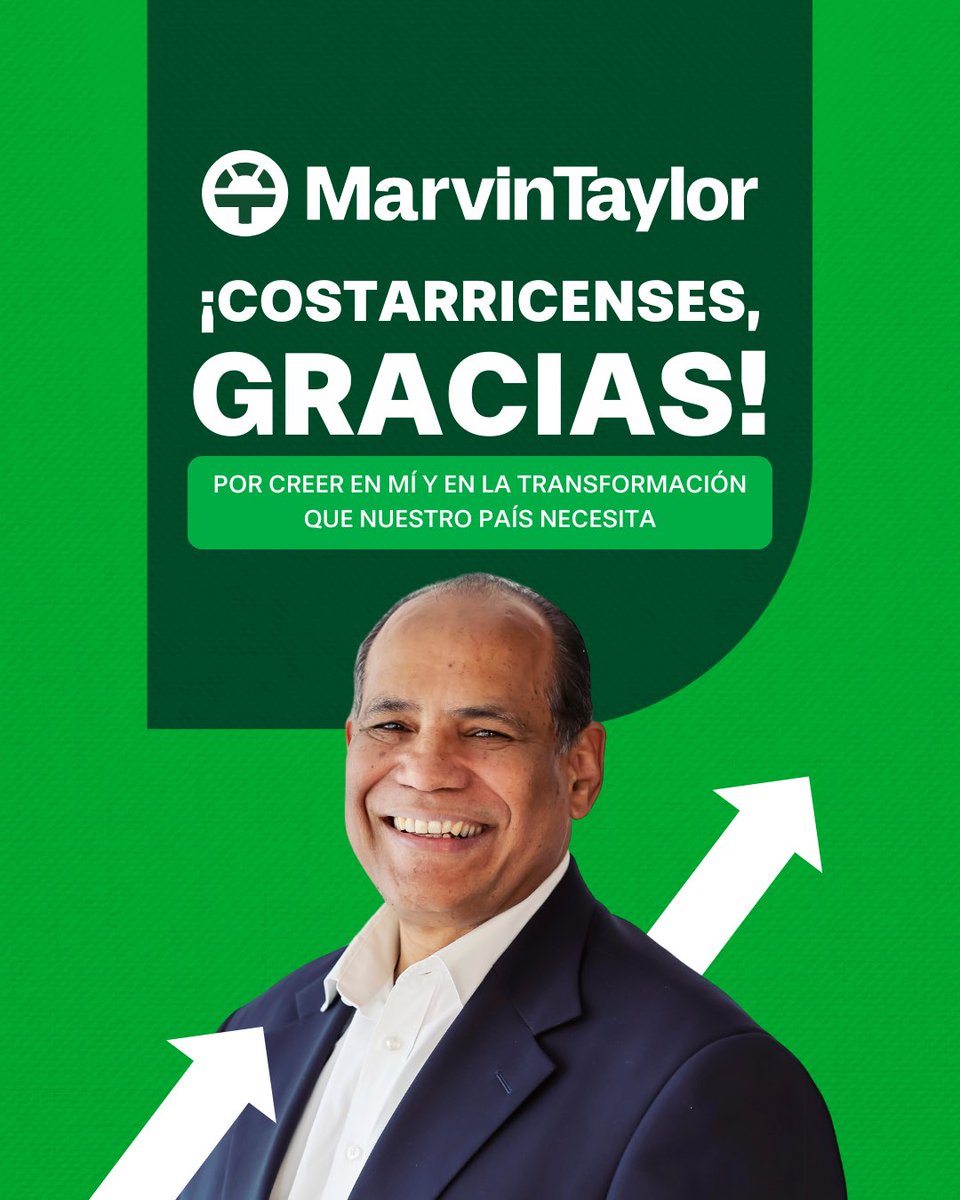 Hoy habló la democracia. 🇨🇷

Gracias a cada persona que confió en mí, en mi propuesta y en Liberación Nacional. A mi equipo, mi familia y mis seres queridos, que me apoyaron en cada paso. Su confianza es el verdadero motor que nos mueve.

Aunque no fue nuestro turno, seguimos