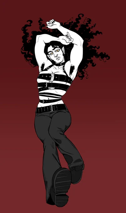 a Rose inspired by that belt "shirt" i saw around