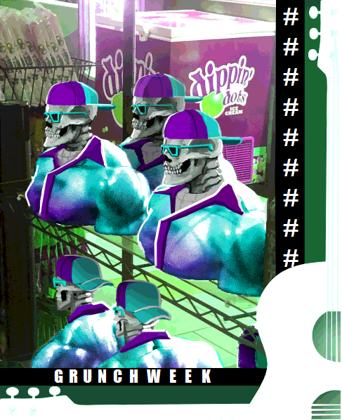 it's #GrunchWeek. 
You didn't realize, but it started on Monday and it's Happening Right Now. Yes, it

squeamish Lesser Uncles CAN Mute provided #GrunchWeek #Hash #brown 

A Greater Ankh gives you the holy molies.
Come citizen. Take only #1:
You're gone to need it. . . for Year8