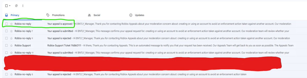 Roblox Account Un-Termer tweet media