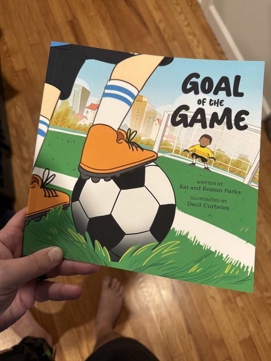 Shout out to <a href="/katjparks/">kat</a> &amp; Keaton for signing our copy of the children’s book they Co-wrote !

Awesome piece of #NYCFC crossover memorabilia for us to cherish and addition to our toddlers collection !  

If you haven’t already you can secure your own copy : a.co/d/dEmAyOr