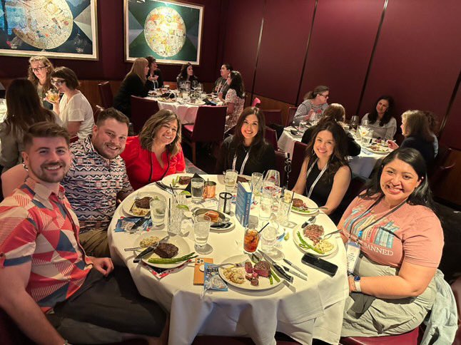 Just returned from #TLA2025 in Dallas feeling inspired and recharged. I learned about new books, library programming, and legislative updates. I even presented at the Mackin booth and with Karina Quilantan-Garza on librarian-led AI PD. Grateful for the connections and growth!