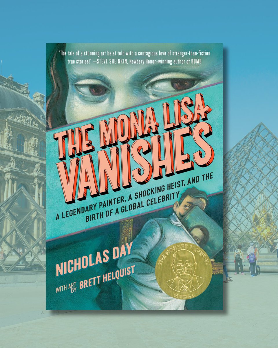 Just finished The Mona Lisa Vanished by Nicholas Day and wow, what a fun mix of mystery, history, and true crime for middle and high school students. Super engaging and full of twists I didn’t see coming. Perfect for detective minds and art lovers! #booksky #MonaLisaVanishes