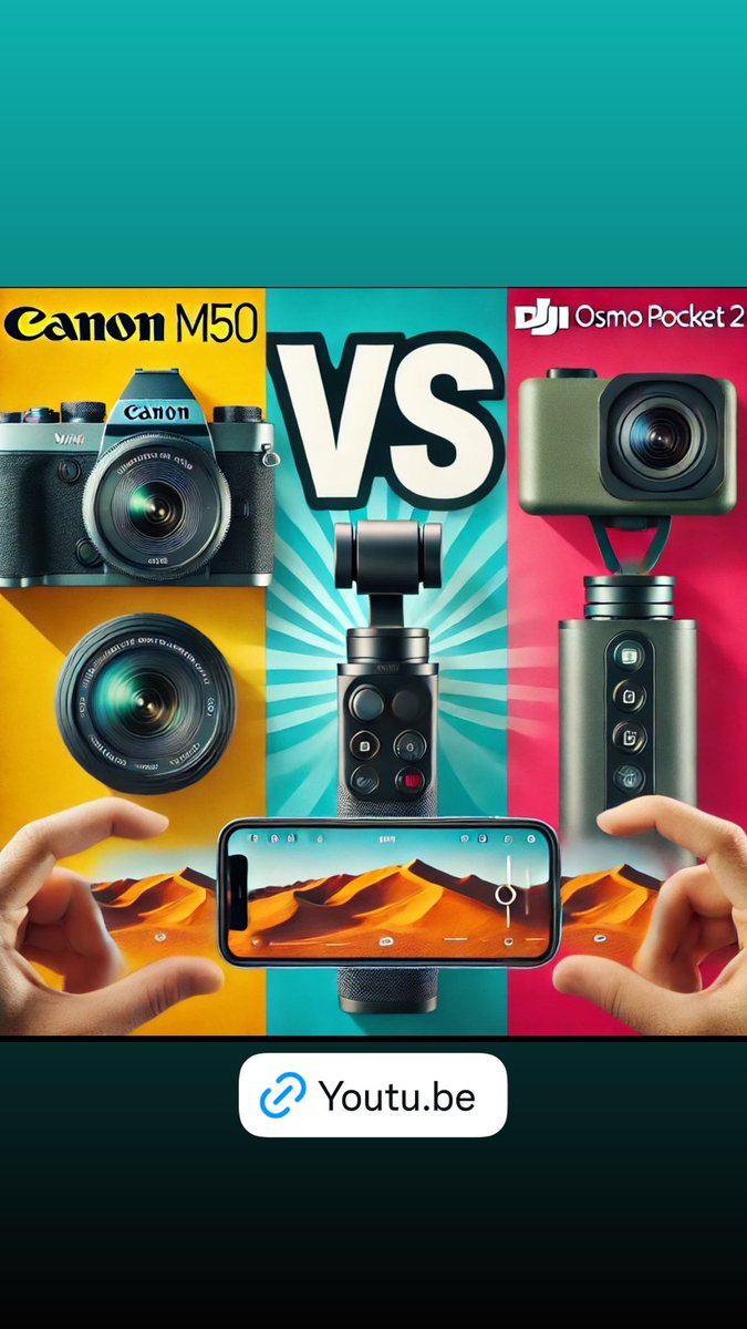 Canon M50 vs DJI Osmo Pocket 2 vs iPhone 12 | Hangisi Daha İyi? youtu.be/z6V2TRHLO9Q?si… <a href="/YouTube/">YouTube</a> aracılığıyla