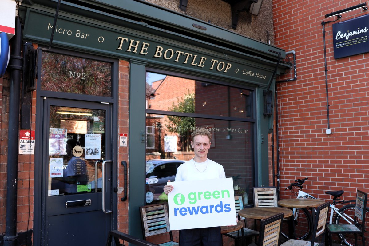 Rushcliffe Borough Council (@rushcliffe) on Twitter photo 💚 | Earn discounts at local businesses like <a href="/thebottletopno1/">The Bottle Top Nottingham</a> in Ruddington when you reduce your carbon footprint with #GreenRewards!
It's quick and easy to earn points that reward you for taking greener actions!
Sign up at notts.greenrewards.co.uk or search Notts Green Rewards. 💚 | Earn discounts at local businesses like <a href="/thebottletopno1/">The Bottle Top Nottingham</a> in Ruddington when you reduce your carbon footprint with #GreenRewards!
It's quick and easy to earn points that reward you for taking greener actions!
Sign up at notts.greenrewards.co.uk or search Notts Green Rewards.