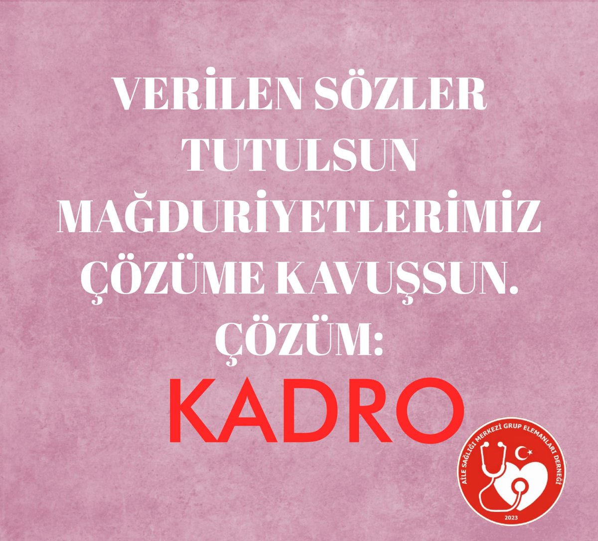 Bizler aile sağlığı merkezi çalışanı değilmiydik kadro neden biz grup elemanlarını teğet geçti neden hep kapsam dışı bırakıldık

#İşverenBakanlıktır