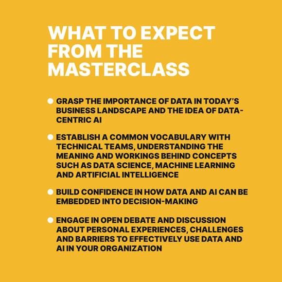 We’re proud to be a Media Sponsor of this must-attend Data &amp; AI Masterclass with the brilliant Christina Stathopoulos — former Googler, international keynote speaker, and data strategist.

📅 10 April 2025, 10:00 – 13:00

🔗 bit.ly/4j1vAK6