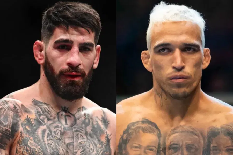alkassenglish's tweet photo. Ilia Topuria’s next opponent might have just been revealed through a broadcast slip-up, showing he’ll face Charles Oliveira in his lightweight debut. The fight is a shift in Topuria’s journey after his pursuit of an immediate title shot against Islam Makhachev was blocked, reportedly by Khabib Nurmagomedov, who wanted to maintain meritocracy. If Topuria beats Oliveira, it could send a strong message to Makhachev and UFC president Dana White, showing Topuria is ready to climb to the top, regardless of the obstacles in his way. #UFC #Topuria #Oliveira
