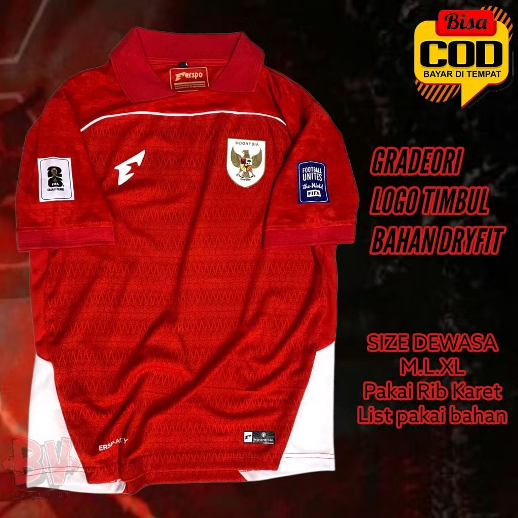 sibarakruntu's tweet photo. Letsgoo... Cek Jersey Timnas Indonesia dengan harga Rp119.328. Dapatkan di Shopee sekarang! https://t.co/34gWUBtjsH https://t.co/gv1miktIHI