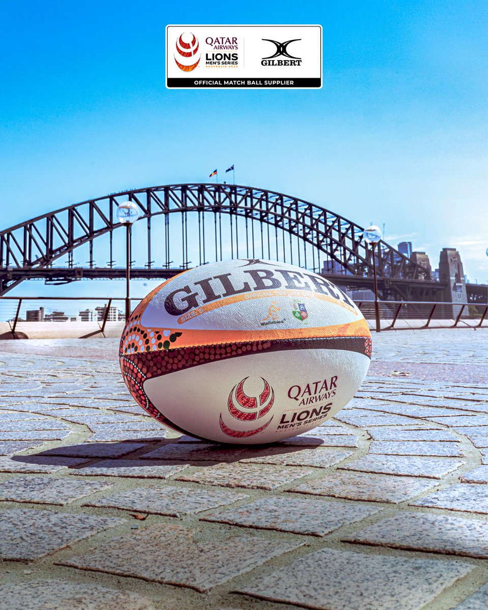 We're Back - Introducing the Series ball for #Lions2025 🦁🇦🇺

The greatest tour deserves the greatest rugby ball. <a href="/wallabies/">Wallabies</a> v <a href="/lionsofficial/">British & Irish Lions</a>

Full Range Available Soon! Register here: gilbertrugby.com.au/pages/gilbert-…

#Rugby