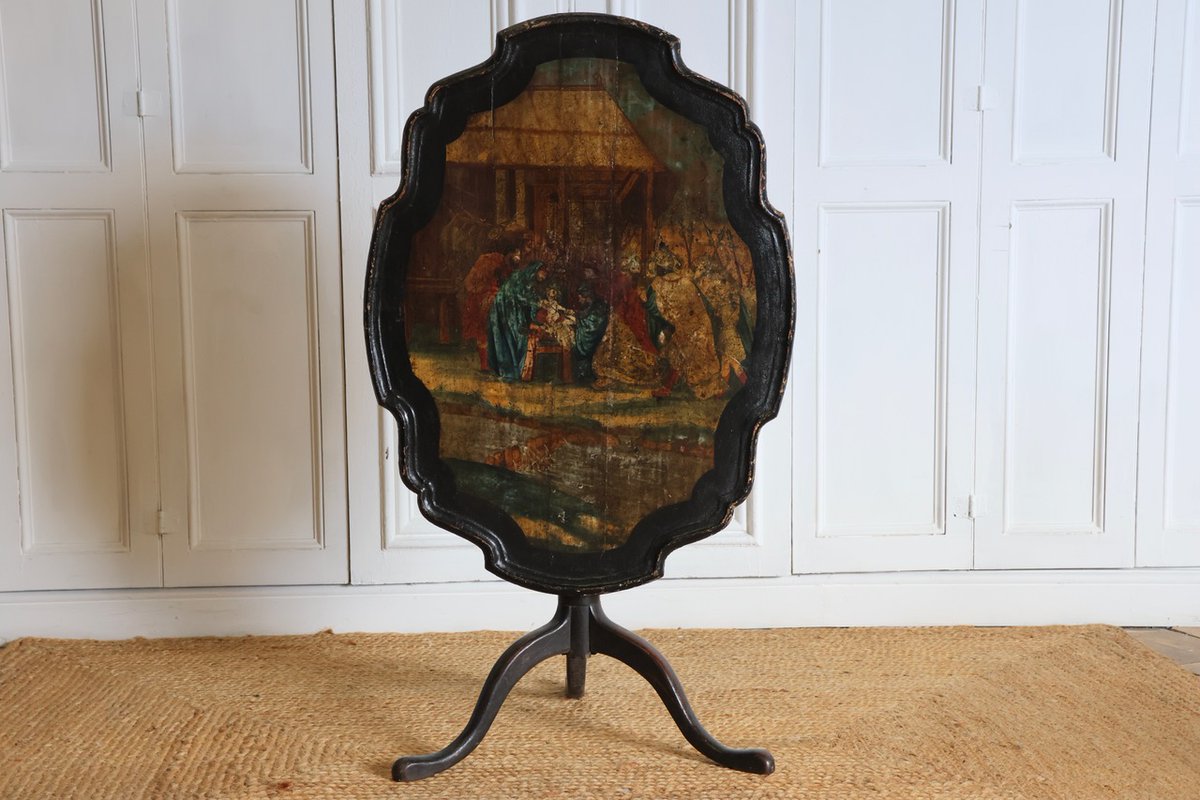 BrownriggUK's tweet photo. 18th Century Dutch Painted Tripod Table
https://t.co/wNTF6p4CZL
#tripodtable #antiquetripodtable #paintedtable #paintedfurniture #antique #furniture https://t.co/lfcP3eBMnx