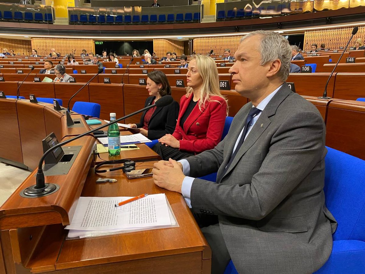 Pavel Latushka (@pavellatushka) on Twitter photo I am participating in <a href="/PACE_News/">PACE</a> as part of the Coordination Council <a href="/rada_vision/">Coordination Council</a> delegation.
My main goals are:
1. To inform fellow <a href="/PACE_News/">PACE</a> delegates about the disappearance of Coordination Council speaker <a href="/mel_angelika/">Angelika Melnikova</a> & her two young daughters.
2. To take part in the I am participating in <a href="/PACE_News/">PACE</a> as part of the Coordination Council <a href="/rada_vision/">Coordination Council</a> delegation.
My main goals are:
1. To inform fellow <a href="/PACE_News/">PACE</a> delegates about the disappearance of Coordination Council speaker <a href="/mel_angelika/">Angelika Melnikova</a> & her two young daughters.
2. To take part in the