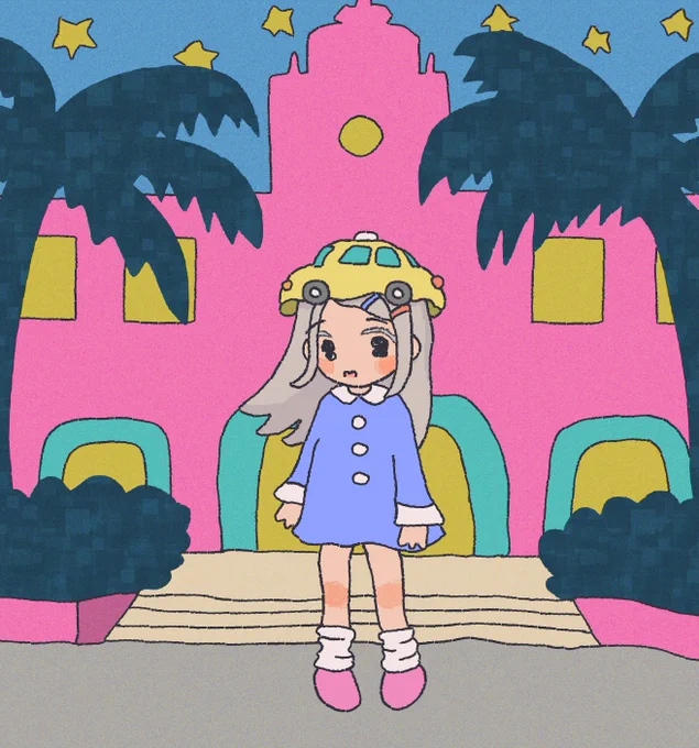 大きな黄色いタクシー#篠澤広 