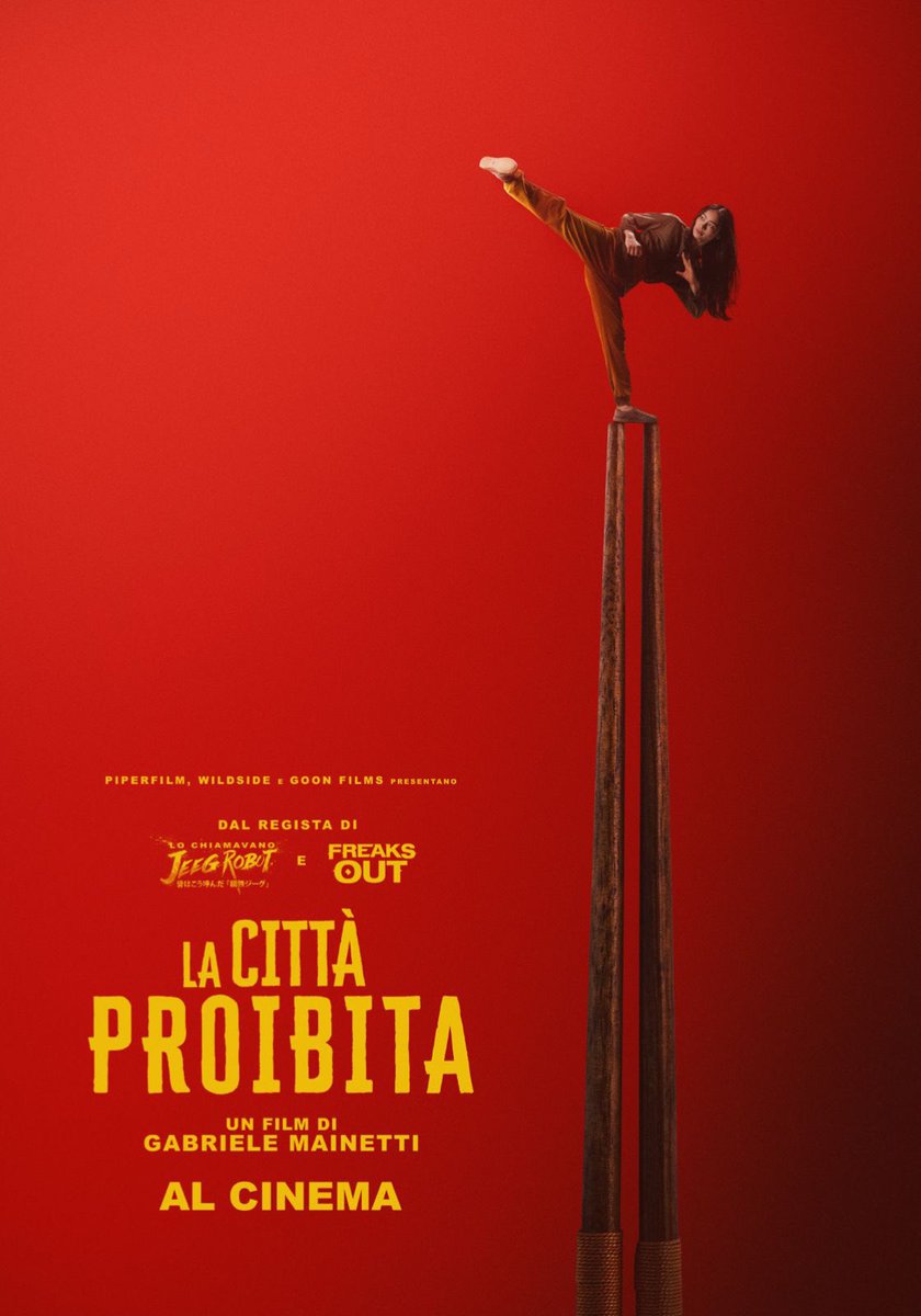 Magnateve un po’ de Kung fu.
Che ve spalanca lo stomaco e ve chiude i pensieri.
Che ve scende giù come un pugno bene assestato, dritto nel diaframma dell’anima.

#LaCittàProibita è ancora al cinema!

I biglietti al link qui:
la-citta-proibita.alcinema.it