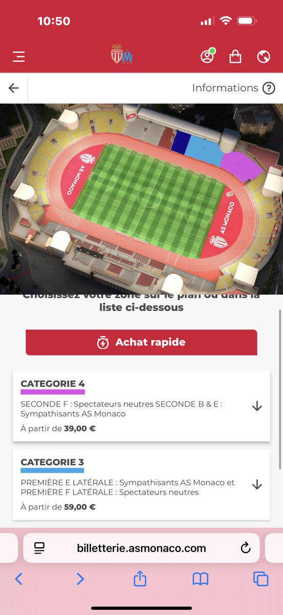 VidalEnzo10's tweet photo. Les places Monaco OM sont disponibles au grand public , prenons d’assaut la billetterie 💙⚪️ #TeamOM #teamom #om #olympiquedemarseille #asmom https://t.co/4IRfNIuQMp