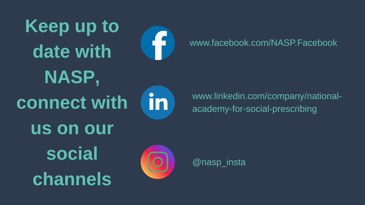 The National Academy for Social Prescribing tweet media