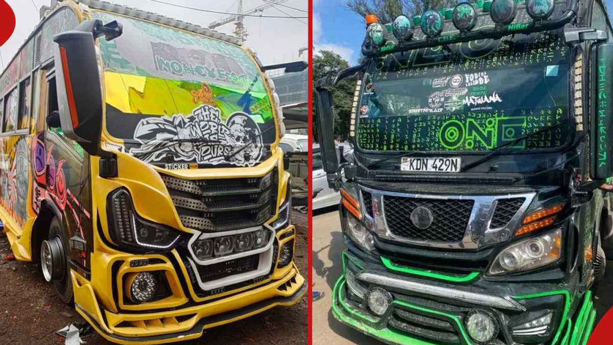 Jamaicans are surprised by Kenya's Matatu Culture.  
#NiajeNiaje
Nganya za area gani zimesukwa fiti, na nini hukubamba/hukukatisia ukitumia Nganya?