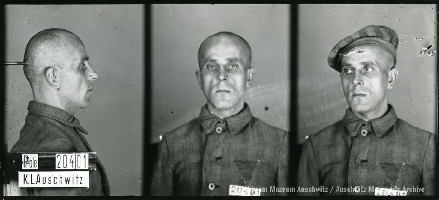 MuzeumAuschwitz's tweet photo. 7 kwietnia 1908 | W Warszawie urodził się Polak Wiktor Poborczyk. Sanitariusz.
W #Auschwit od 4 września 1941 r.
Nr 20401
Przeniesiony do KL Neuengamme. Przeżył wojnę. https://t.co/A9WsUZ478C