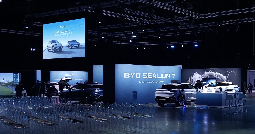 We didn’t just set the stage - we built your dreams at the Sealion 7 launch @ByD_Europe ✨🚗

The event featured LED entrance tunnels, off-site test drives and networking opportunities.

A big thank you to <a href="/TROexperiential/">TRO</a> for trusting us bringing this launch to life! ⚡