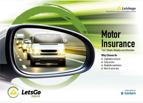 Ensure your peace of mind!
Protect what matters with Letshego Kenya motor vehicle insurance policy
Call us to know more: 
0780222131, Ke.bancassurance@letshego.com 
#insurance
#Motorvehicle
#motorinsurance