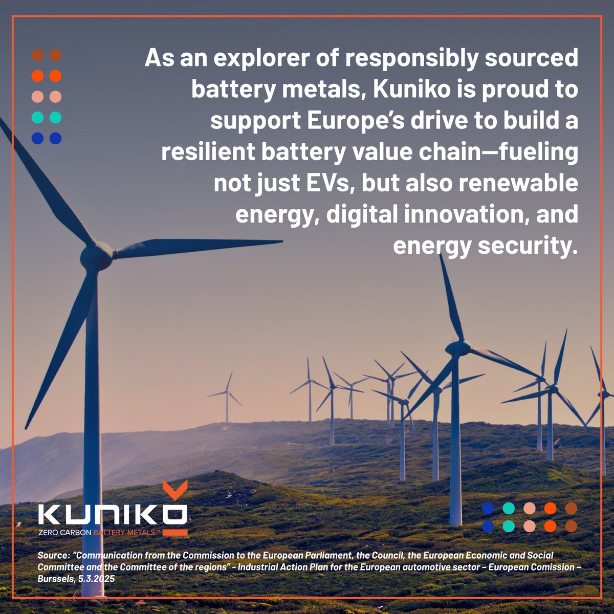 Innovation is both a sprint and a marathon. Europe must move fast and think long-term to secure its place in the global battery value chain. BEPA’s call to action is clear: compete through smarter, faster, cleaner innovation.

#miningexploration #mining #MiningStocks #MiningNews