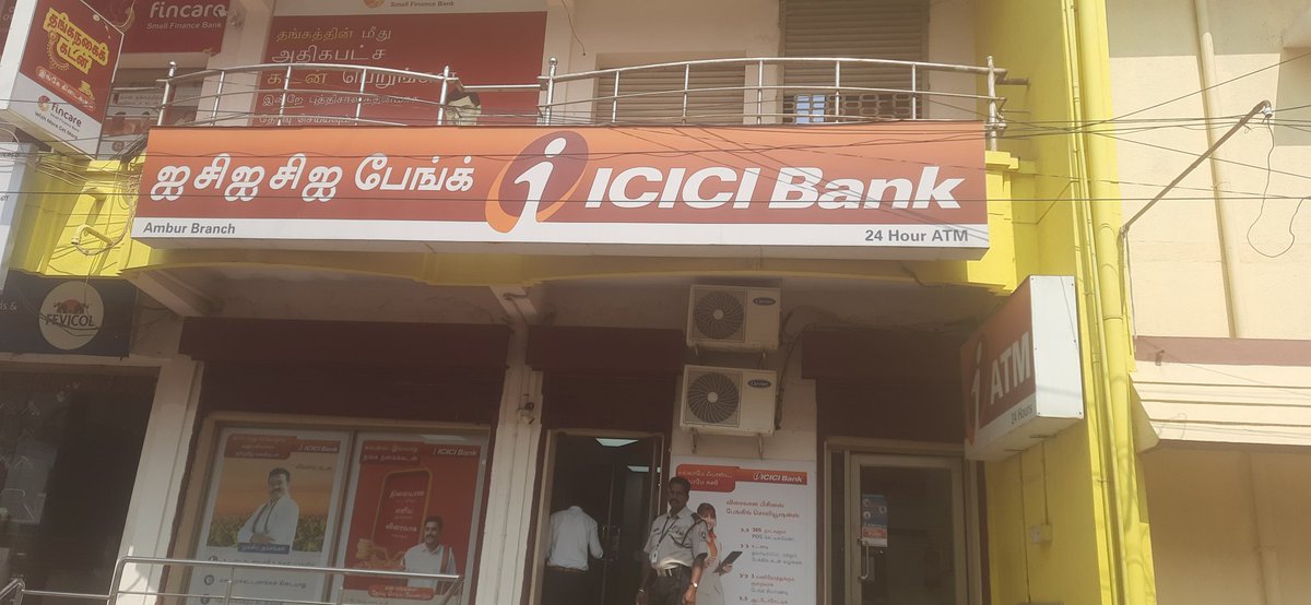sankarsingh3's tweet image. Why ICICI BANK fails. This ATM is not working last two days. If people with draw then they would charge as well. And they don't keep their system functioning and it's not first time though.  @ICICIBank @RBI @nsitharaman it's across the states