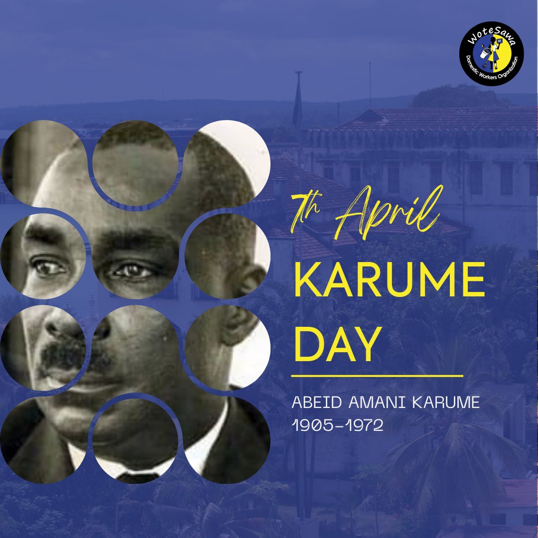 Urithi wake unaendelea kuhamasisha vizazi katika harakati za umoja, haki, na maendeleo.

Heri ya Siku ya Karume, Tanzania!!
#karumeday