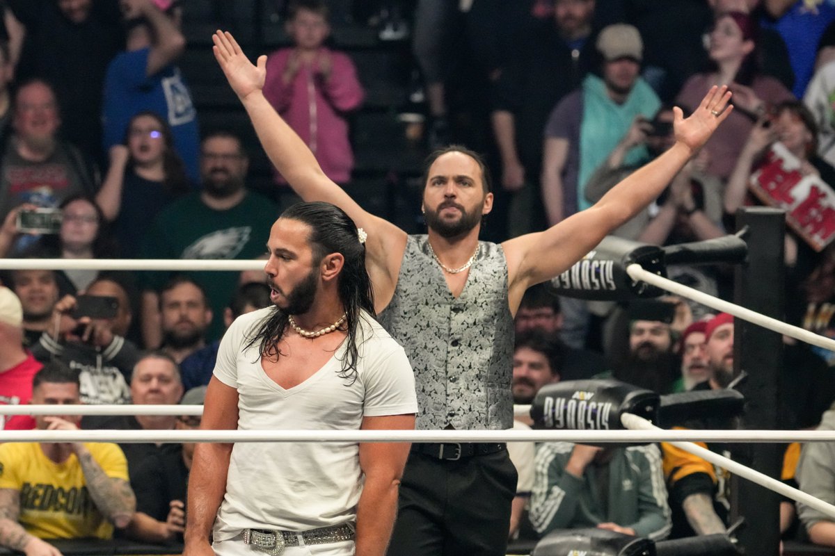 The EVP's have returned. 

@YoungBucks

#AEWDynasty