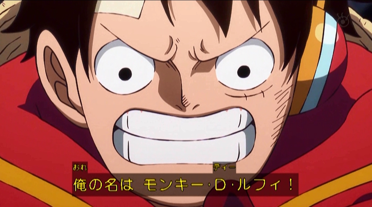 LUFFy's 海賊王におれはなる【レア版　顔ルフィ】 ワンピース)ルフィ｢