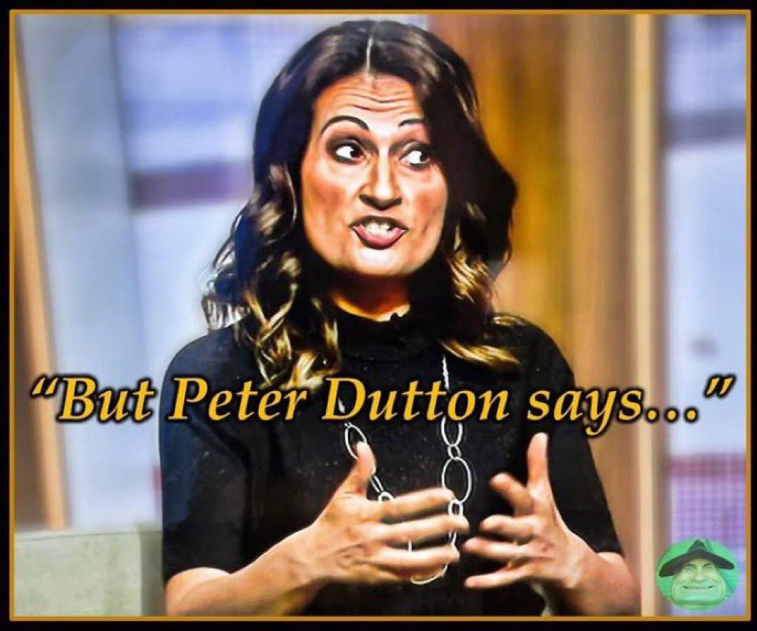 Patricia Karvelas is an absolute disgrace to journalism. Her arrogant, in your face LNP bias, is just sickening on all levels. A true shit stain on the ABC. 🤮
#auspol <a href="/abcnews/">ABC News</a> #qanda #ausvotes #afternoonbriefing <a href="/PatsKarvelas/">Patricia Karvelas</a>