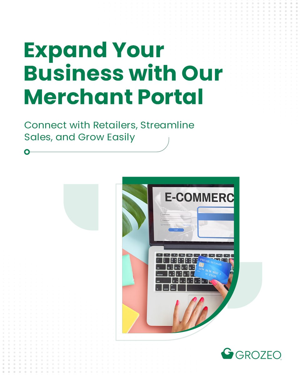 Grozeo_uk's tweet photo. Expand your business with Grozeo’s Merchant Portal 🚀

Connect with retailers, boost sales, and grow your reach—no upfront cost.
✅ Auto-dropshipping
✅ Product listing help
✅ Business support

Start now 👉 [https://t.co/tcg6xyYCH9]

#MerchantPortal #RetailNetwork https://t.co/vfdRzeqHfM