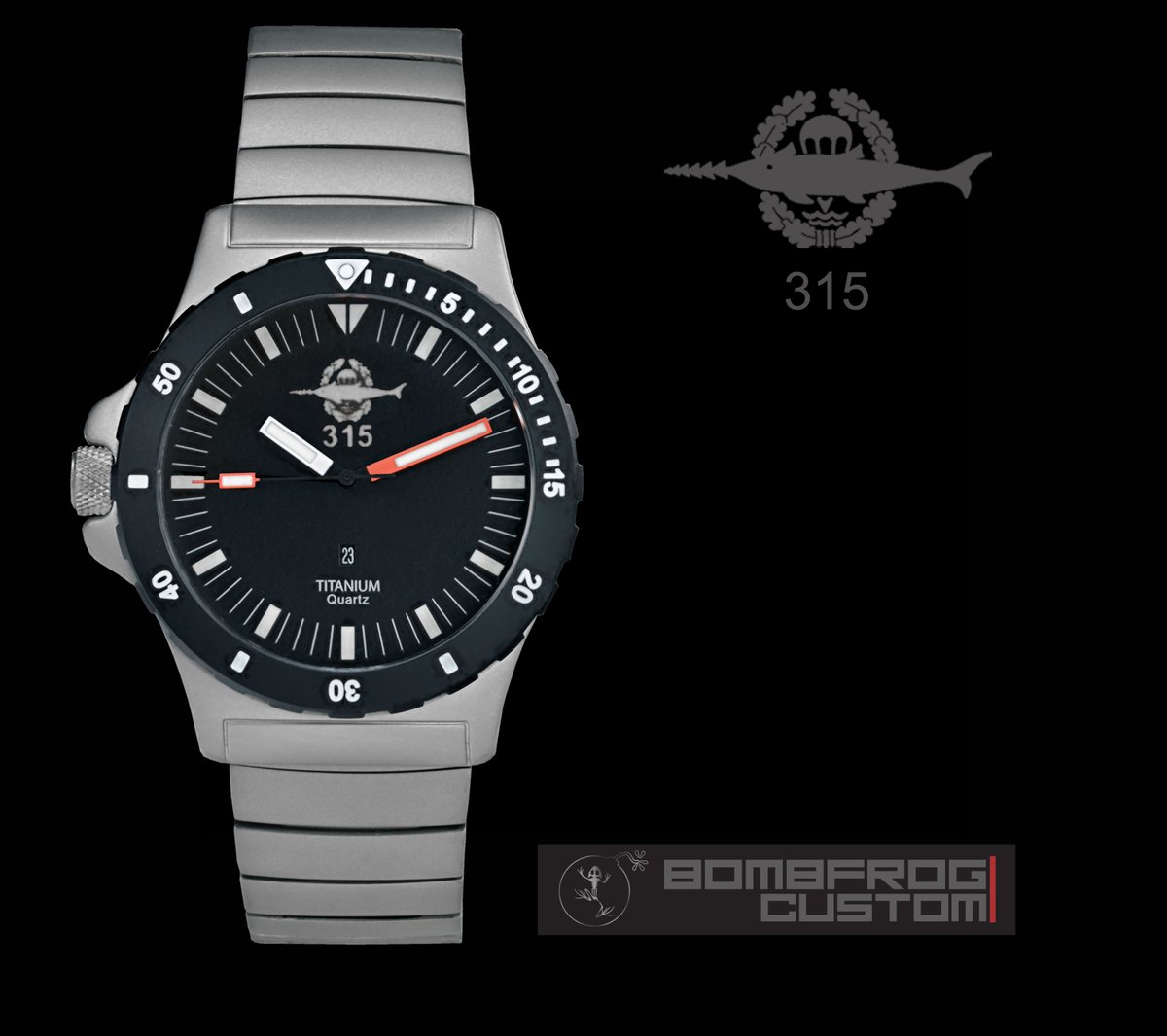 Bombfrog's tweet image. 🇩🇪 Wir sind stolz darauf, dass unsere Uhren von Profis wie Kampfschwimmern geschätzt werden. 
Hier geht es zur Uhr: bombfrog.eu/products/bombf…
🔱💣🐸