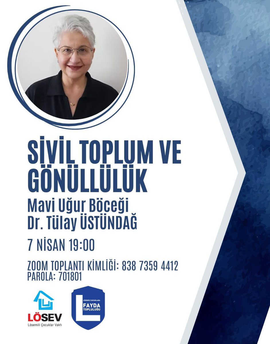 tulayustundag61's tweet image. “Sivil Toplum ve Gönüllülük”

Bu akşam, LÖSEV gönüllüleriyle buluşup bir işe yaramanın hazzını yaşayacağım.

Acaba kimler gelecek?

📆 07 Nisan 2025 Pazartesi 

⏰19.00

💻 Zoom

#uğurböcekleriderneği  @ugurbocekleridernegi 
#maviuğurböceği #lösev @losev1998 @ustunezer