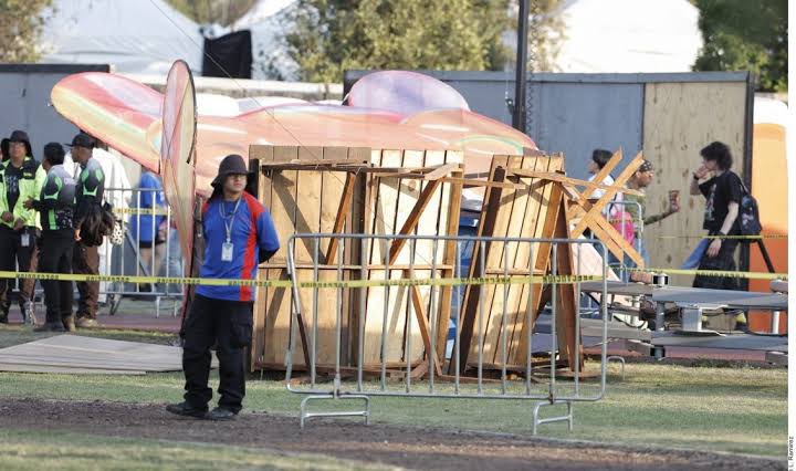 El Balasto de mala calidad que provocó el descarrilamiento del Tren Maya

La estructura colapsada del parque ecológico del Lago de Texcoco. 

La estructura que mató a 2 periodistas en el Axe Ceremonia Festival. 

En TODOS estos casos, están involucrados los amigos de Andy López