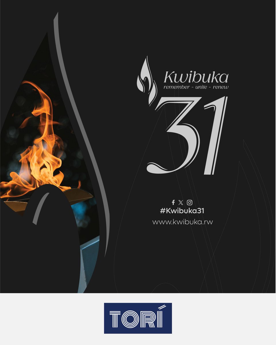 createwithtori_'s tweet photo. Today, we stand with Rwandans and the global community in remembering the lives lost during the 1994 Genocide against the Tutsi. 

As we honour their memory, we carry forward the values of unity, resilience, and compassion.

#Kwibuka31 https://t.co/UyjyNtLDCZ