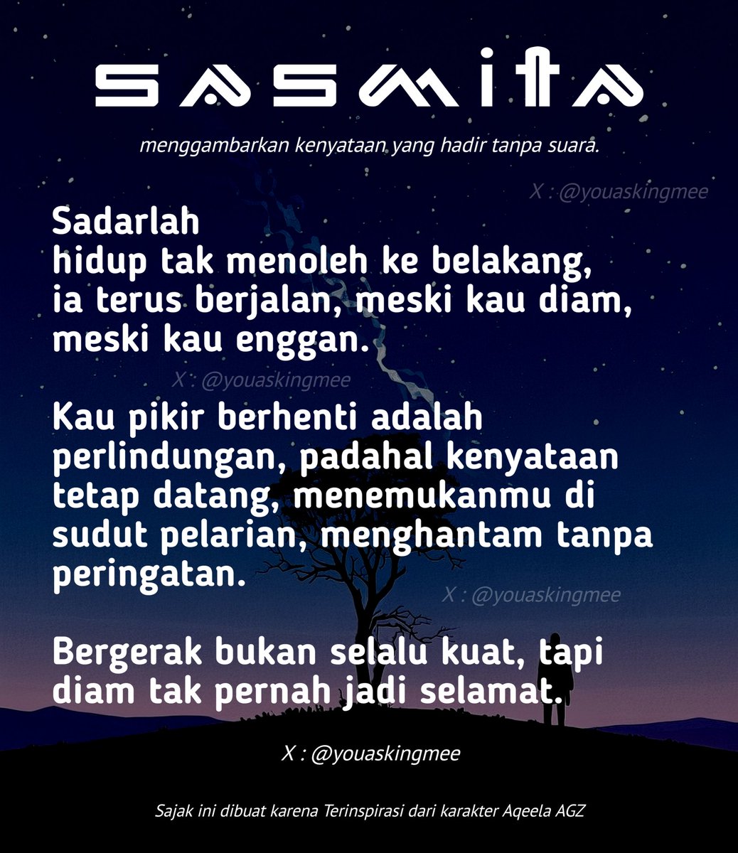 Belajarlah dari sesama,
sebab Tuhan tak hanya bicara lewat hidupmu saja.
Dalam kisah orang lain,
terselip jawaban
yang tak selalu kau temukan dalam doa-doamu sendiri.