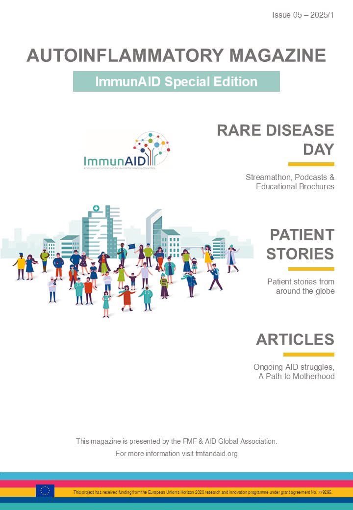 FMF &amp; AID is pleased to announce the publication of our first magazine of 2025 highlighting our participation in ImmunAID, This special edition is available in English, German, French, Spanish, and Italian on our website: fmfandaid.org/publications.