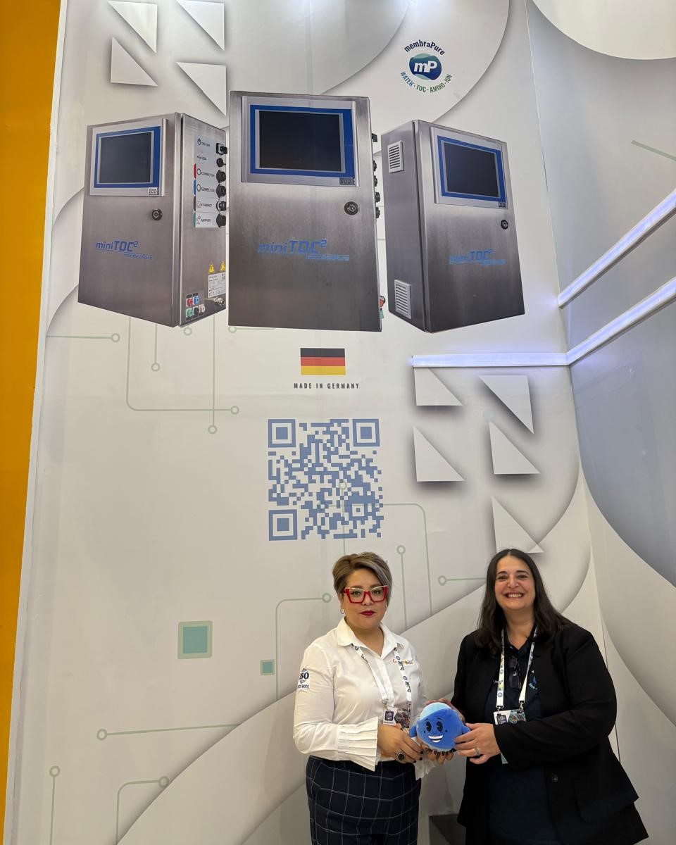 membra_pure's tweet image. Last week, Expofarma took place in Mexico City, and our colleague Regiani Ronqui was on-site supporting our two amazing partners Falcón División Analítica &amp;amp; 
Grupo iiS.

#Expofarma2025 #MexicoCity #WaterPurificationsystem #tocanalyser #AminoAcidAnalyzer
#membrapure #madeingermany