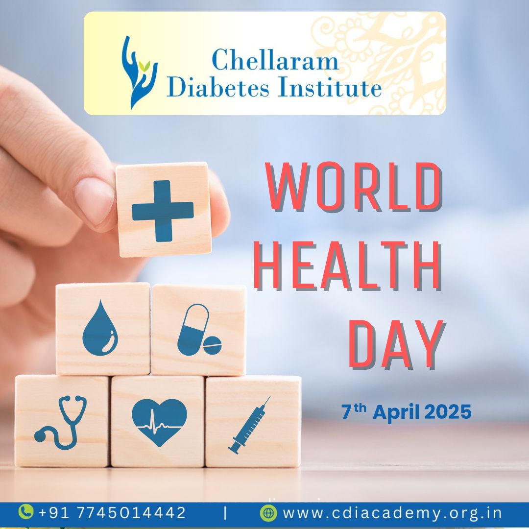 CDI-International Diabetes Summit & e Learning (@summitcdi) on Twitter photo Your health journey begins with us. Chellaram Diabetes Institute E-Learning Academy wishes you a healthier, brighter tomorrow.
#Wellness #WorldHealthDay #HealthcareForAll <a href="/Unnikri/">Unnikrishnan AG</a> Your health journey begins with us. Chellaram Diabetes Institute E-Learning Academy wishes you a healthier, brighter tomorrow.
#Wellness #WorldHealthDay #HealthcareForAll <a href="/Unnikri/">Unnikrishnan AG</a>
