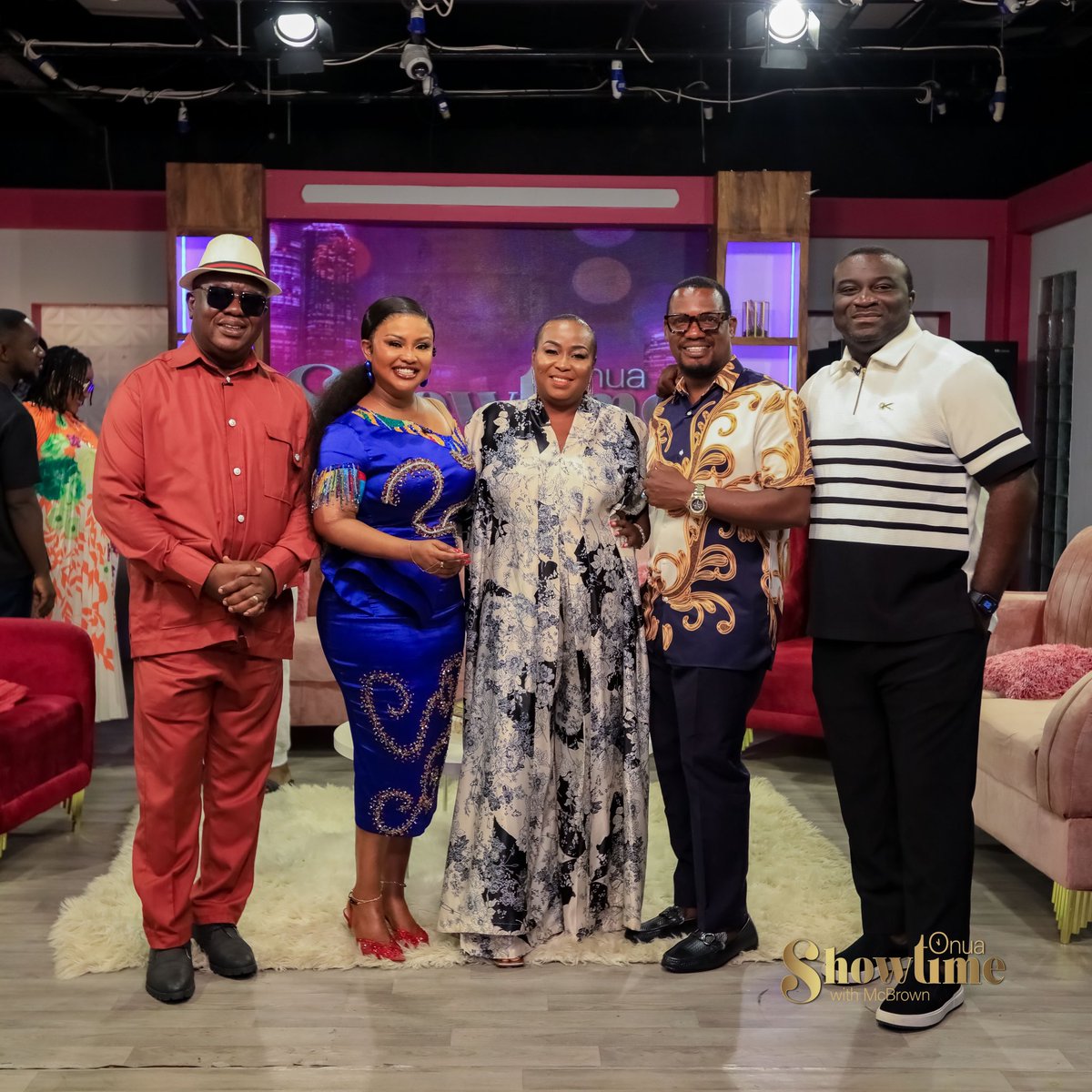 NiiNoidennis's tweet image. It was a #defedefe edition on #onuashowtime on @OnuaTV with #mcbrown #fredkyeimensah #ernestkwasi @KobbyKyei_