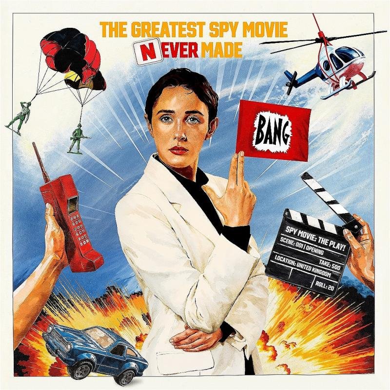 Stupid o'clock and I'm already on a train heading to That London for the first day of rehearsals on Spy Movie:The Play! UK tour premieres in Norwich 29 Apr. It's going to Chester! It's going to Guildford! It's going to the Edinburgh Fringe! It's going to other places too!