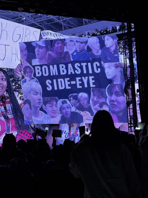 OH MY......HOBI'S BOMBASTIC SIDE-EYE!!!