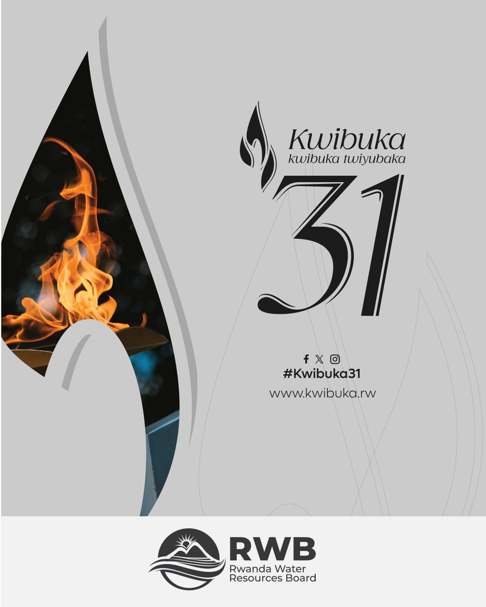 Twifatanyije n'Abanyarwanda n'Isi yose kwibuka ku nshuro ya 31 Jenoside yakorewe Abatutsi mu 1994.  

Twibuke Twiyubaka #Kwibuka31