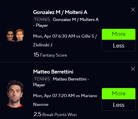 LawDTP's tweet image. 🎾 TENNIS 2 MAN

$20 A MONTH / $5 1-WEEK PREMIUM

FOR FULL PROP LIST  ⬇️ 
 
whop.com/lawdtp 

FREE Discord Server ⬇️

discord.gg/zTP2QZ4BVQ

#PrizePicks #GamblingX #Tennispicks #GamblingTwitter #UnderdogFantasy #prizepickslocks