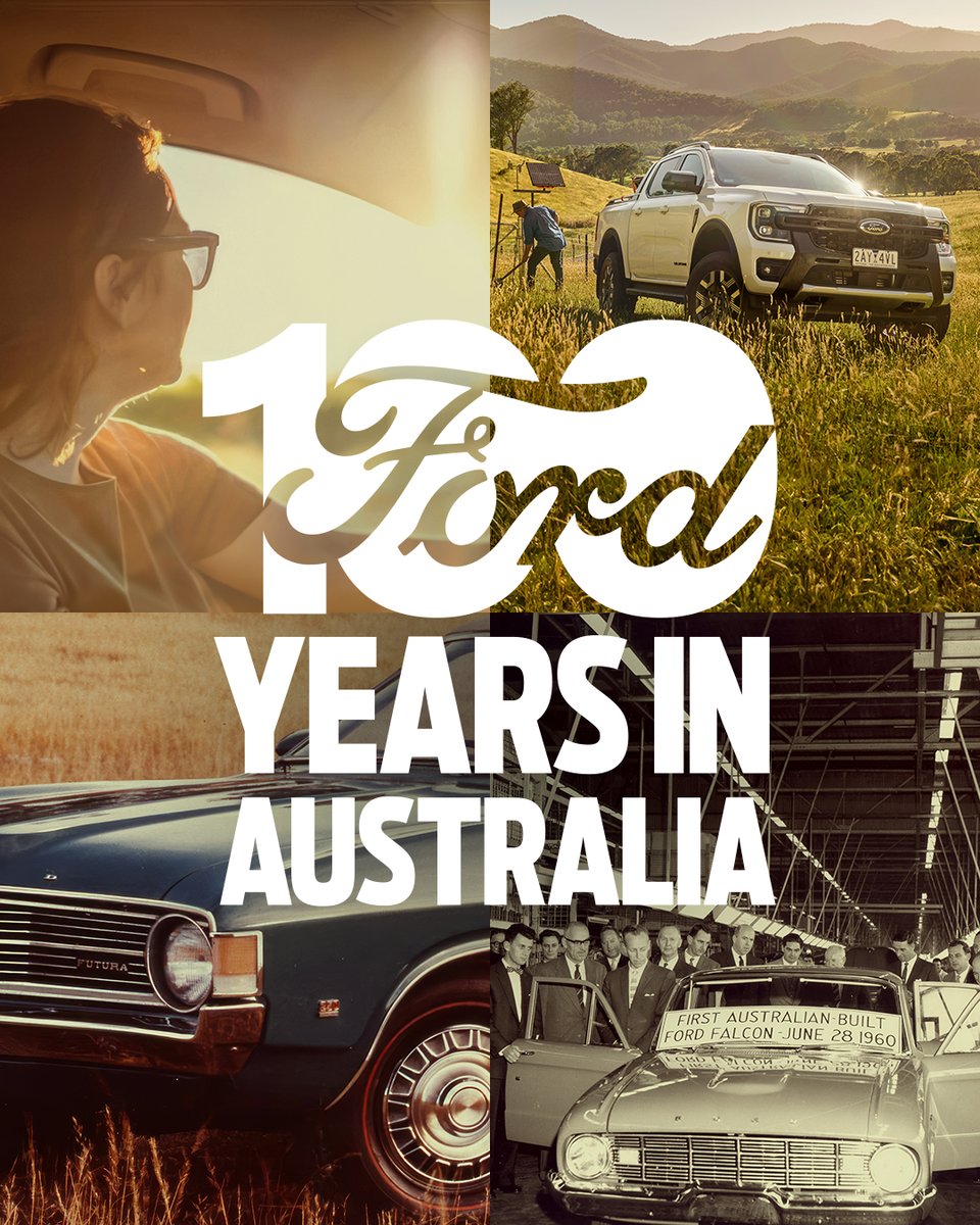 Congratulations to our longtime client partner Ford Australia, on reaching 100 Years in Australia! A significant milestone and one we are very proud to be part of. #FordAustralia100 #HistoryintheMaking