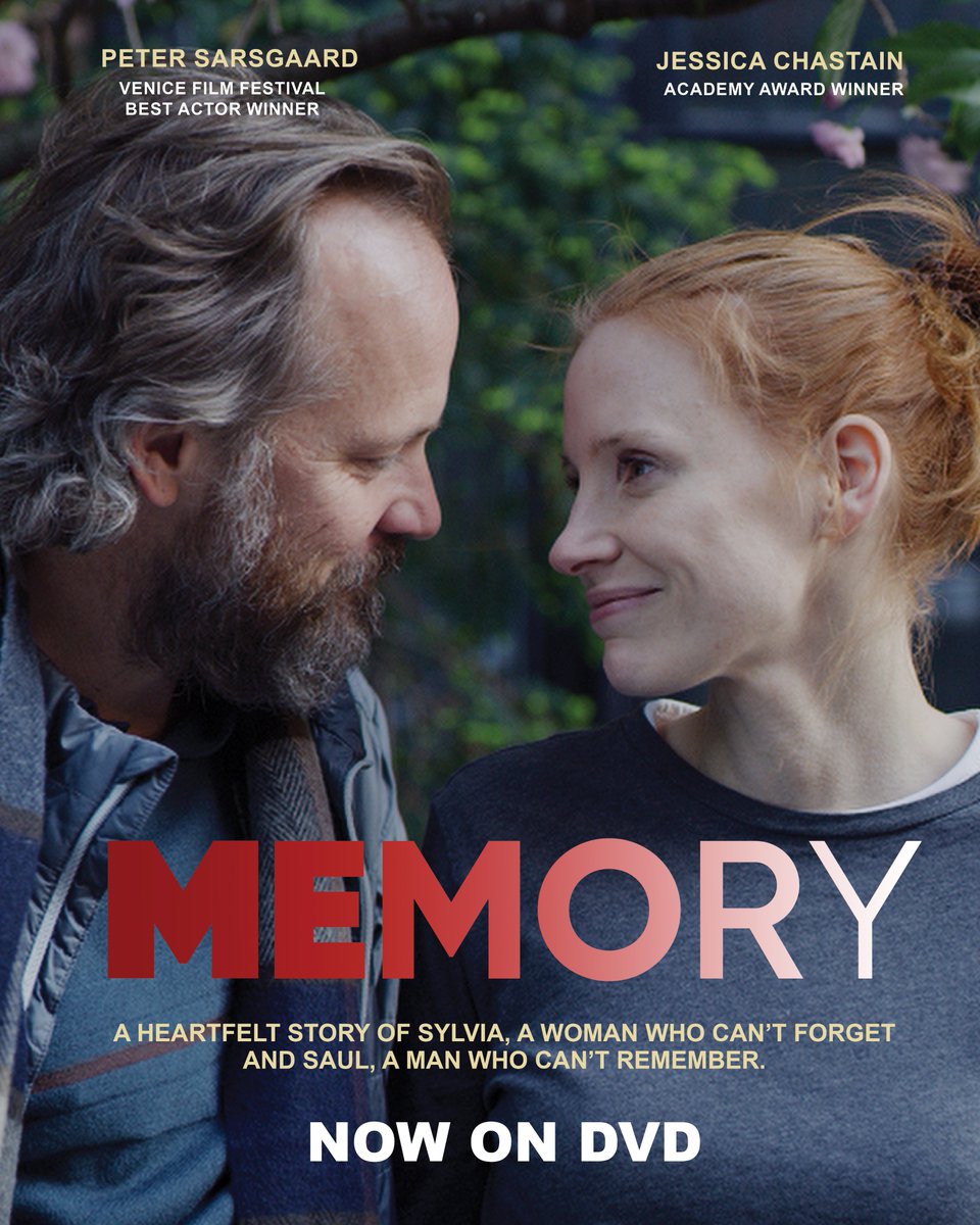 PotentialFilms's tweet image. A heartfelt story of Sylvia, a woman who can&apos;t forget and Saul, a man who can&apos;t remember.

MEMORY is on DVD now: potentialfilms.com/contemporary-m…

#Memory #JessicaChastain #PeterSarsgaard #BestActor #VeniceFilmFestival #earlyonsetdementia #dementia #carer #MichelFranco